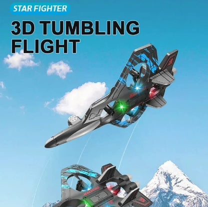 Premium RC Fighter Jet Plane – 24G Remote Control Foam Airplane Toy