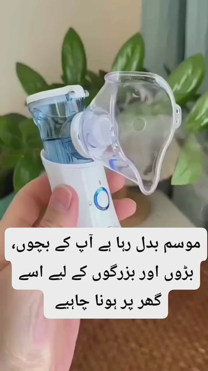 Portable Mesh Nebulizer for Home Use